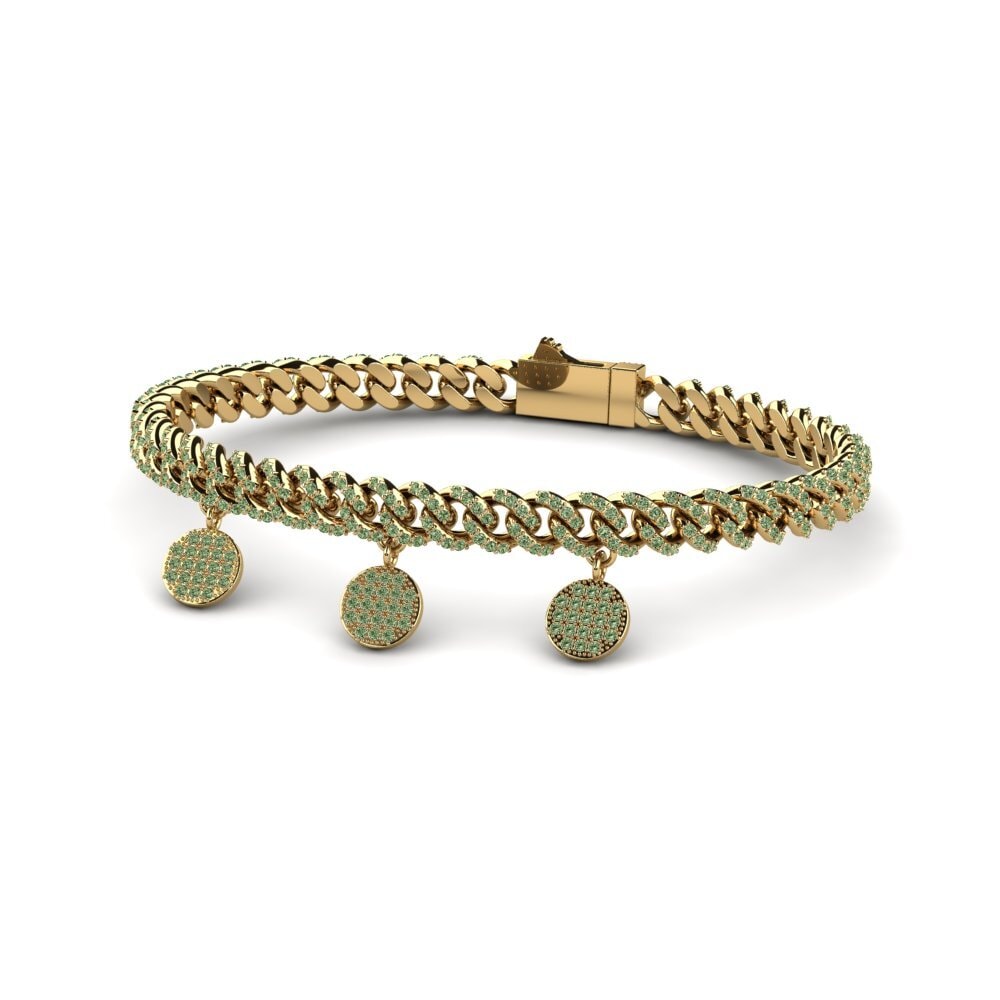 Diamante Verde Pulsera de Mujer Prect