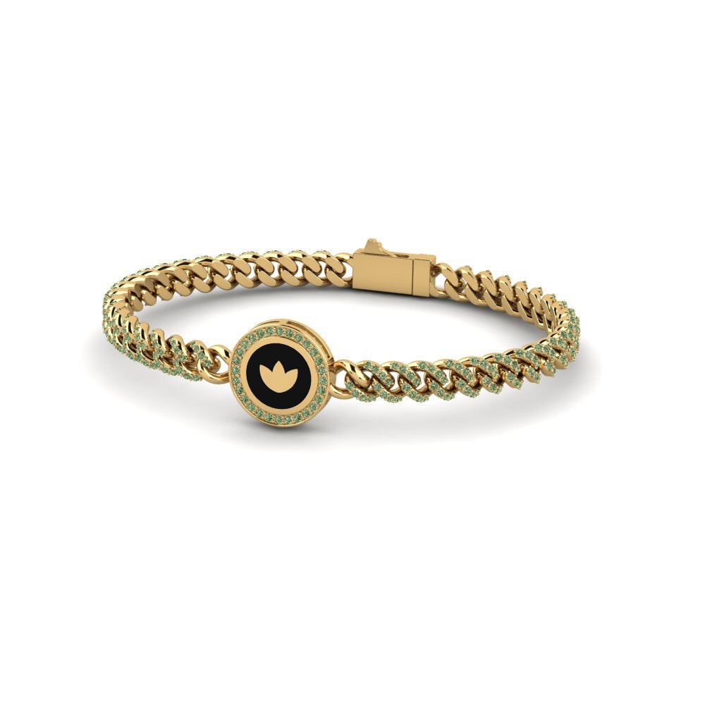 Diamante Verde Pulsera de Mujer Pulstes