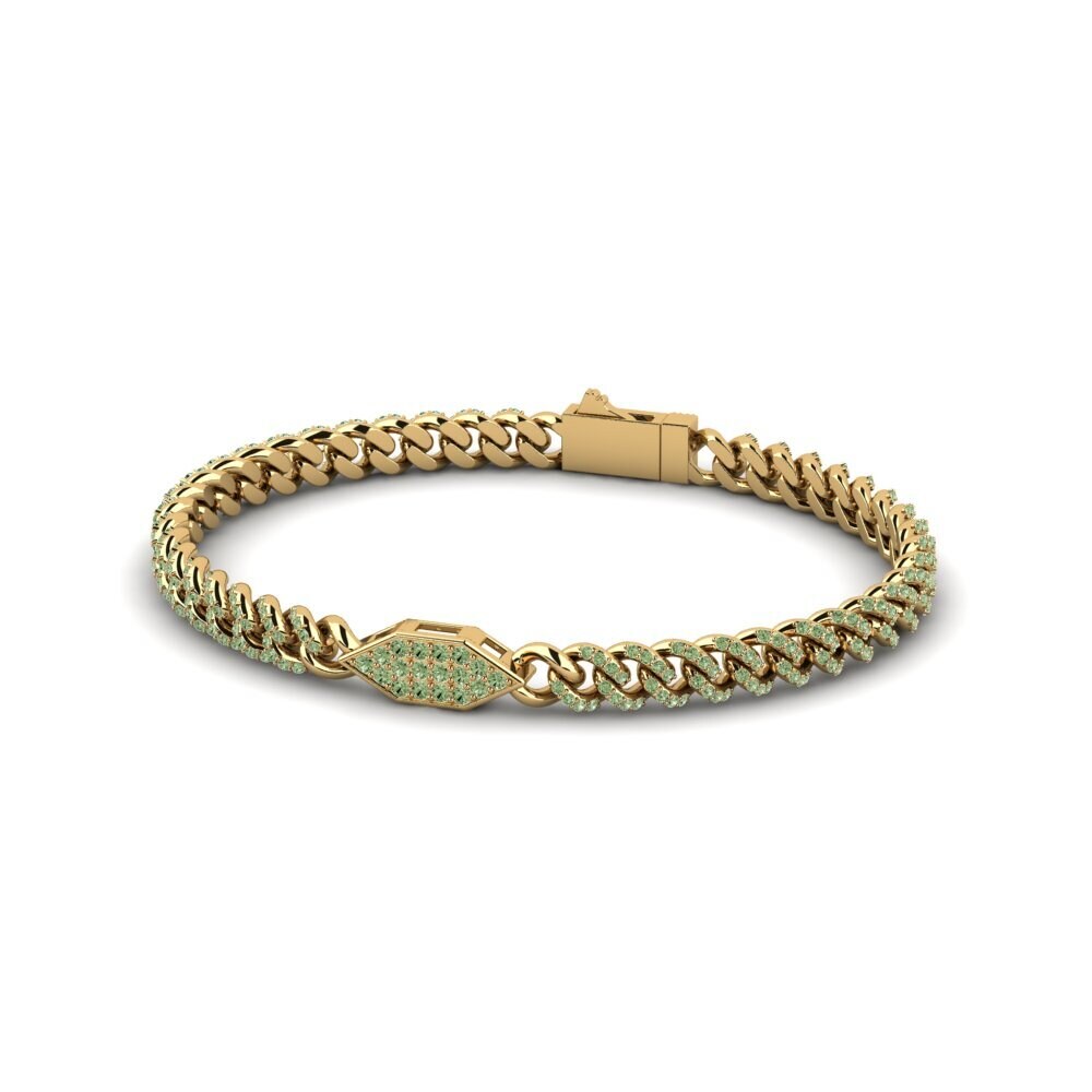 Diamante Verde Pulsera de Mujer Racted