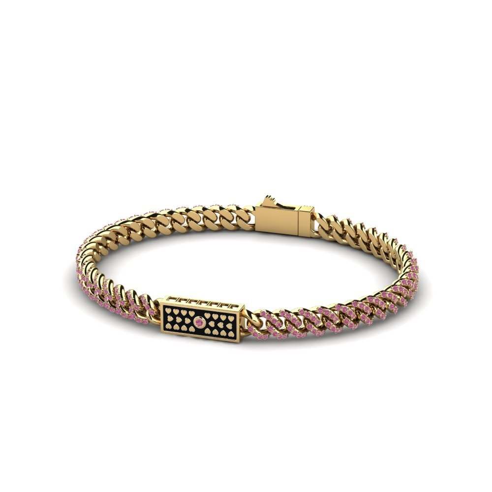 Rhodolite Garnet Women's Bracelet Tinjas