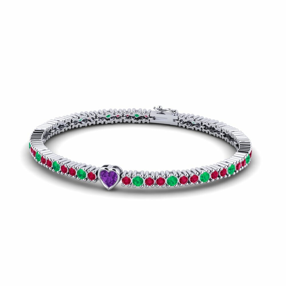 9ct White Gold Women's Bracelet Wuld