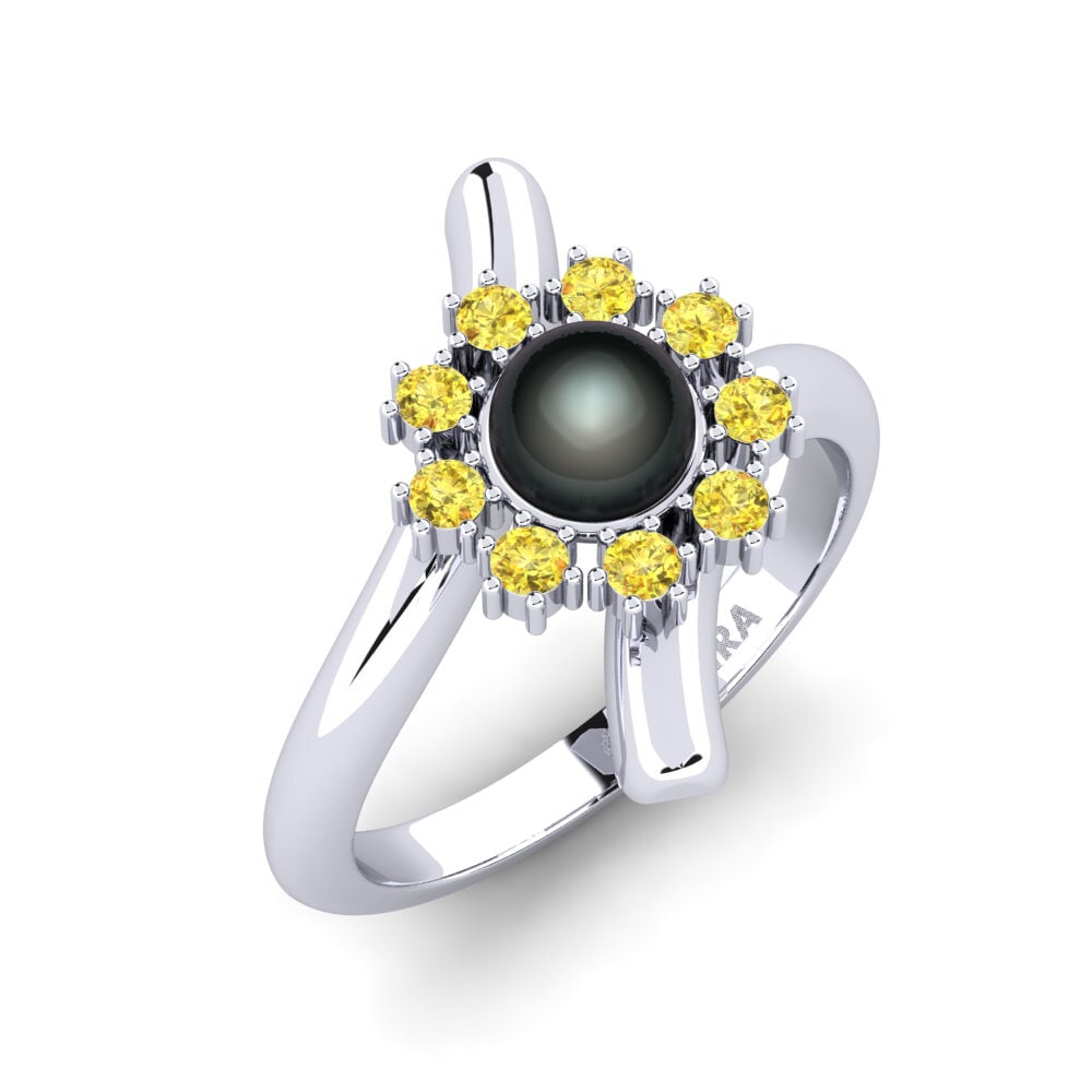 Đá Sapphire Vàng Nhẫn trẻ em Amiel