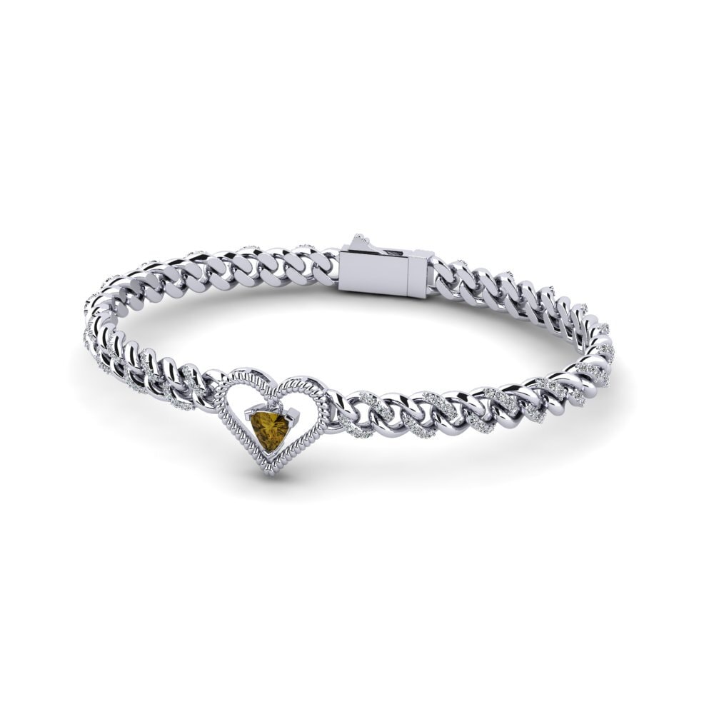Brown Zircon Women's Bracelet Barled