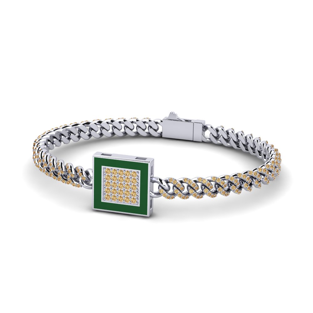 Brown Diamond Women's Bracelet Biasdones