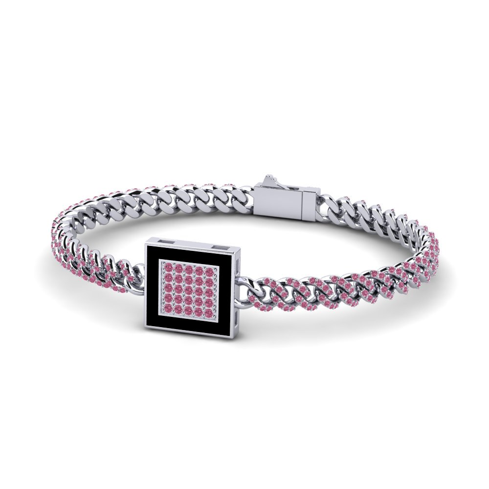 Rhodolite Garnet Women's Bracelet Biasdones