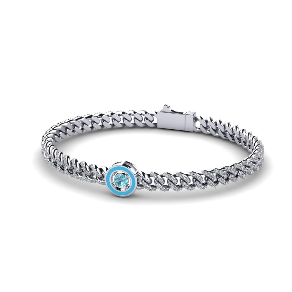 Blue Zircon Women's Bracelet Chew
