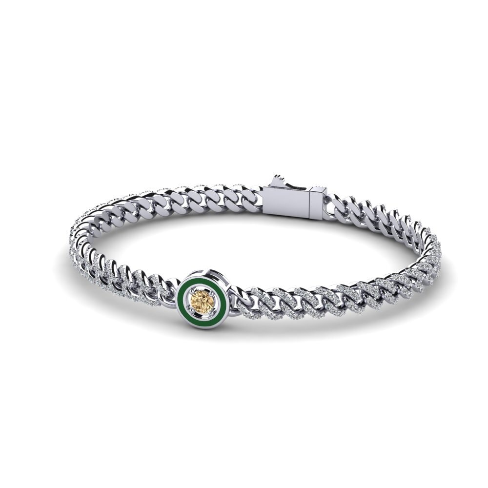 Brown Diamond Women's Bracelet Chew