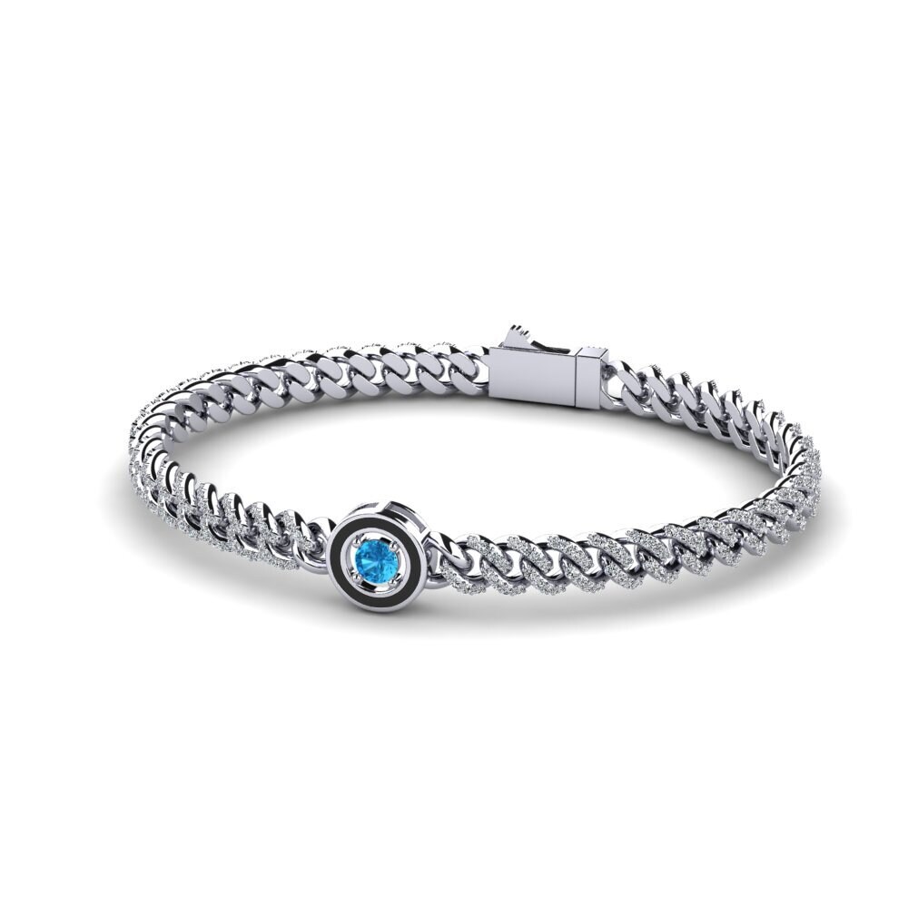 Blue Topaz Women's Bracelet Chew