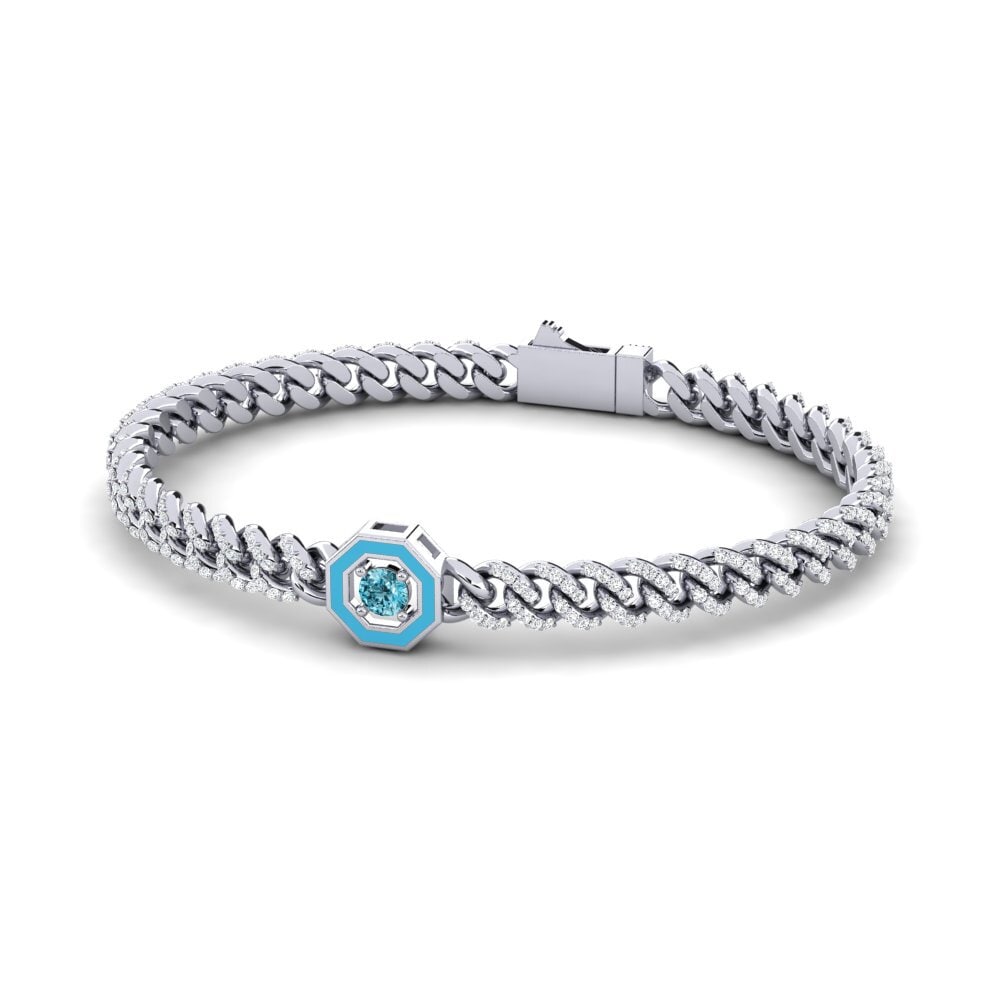 Blue Zircon Women's Bracelet Daren