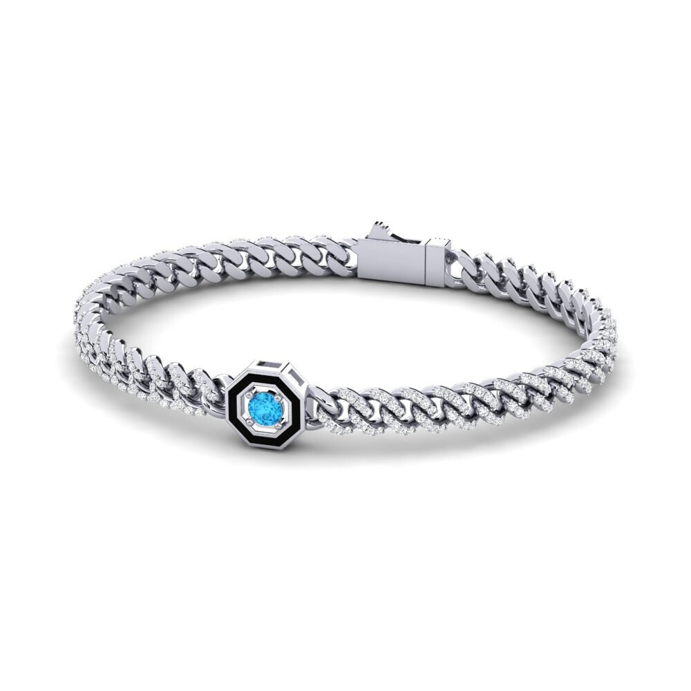 Blue Topaz Women's Bracelet Daren