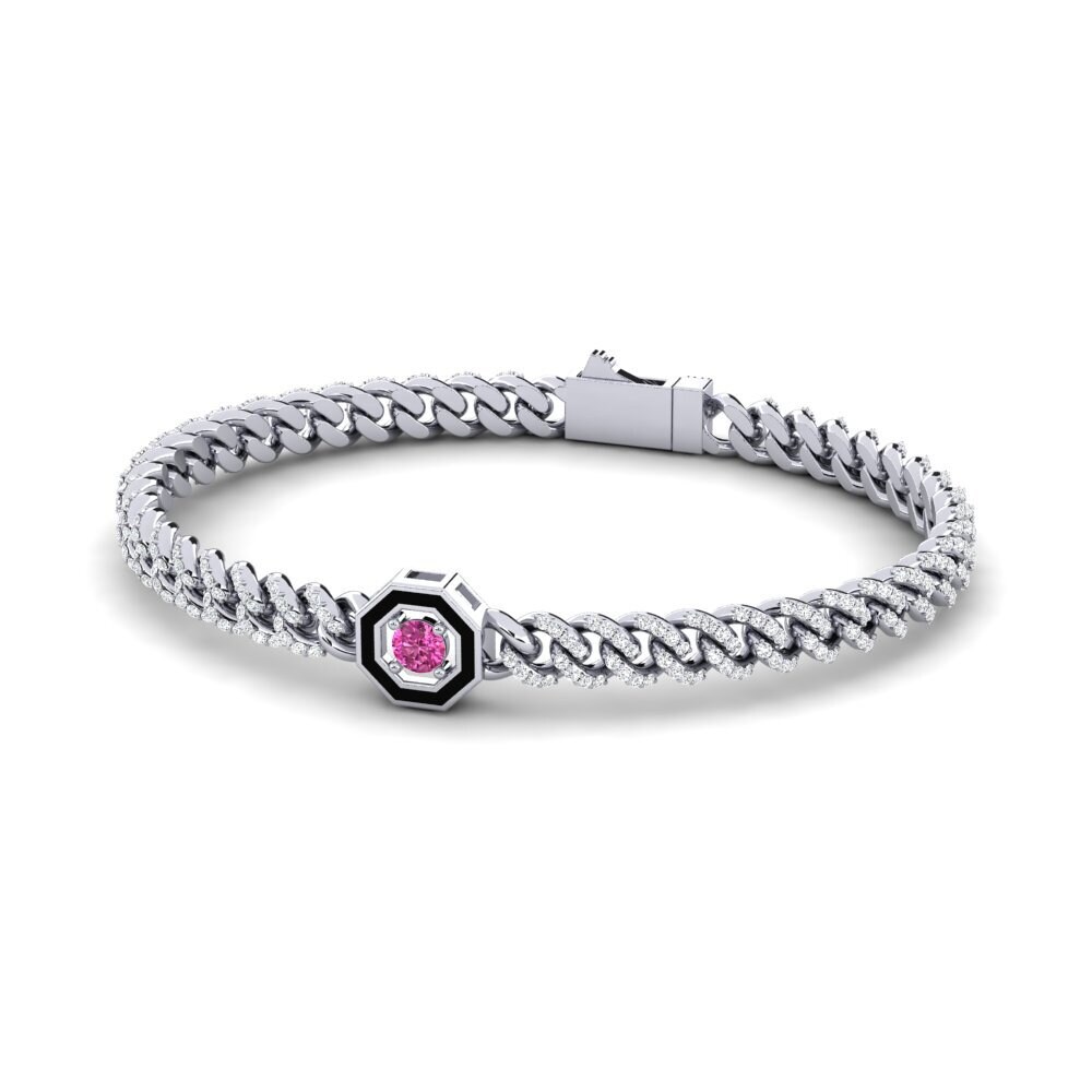 Pink Topaz Women's Bracelet Daren