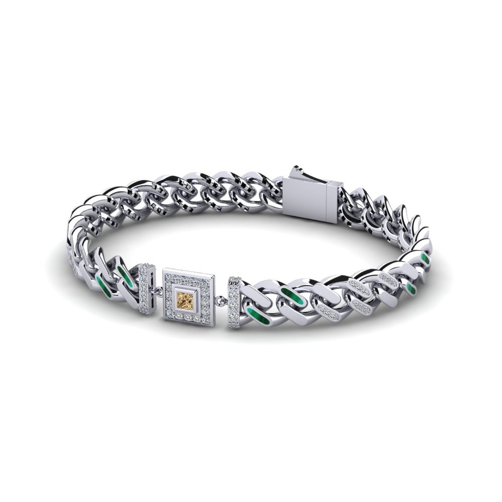 Princess Brown Diamond Women's Bracelet Ditaches