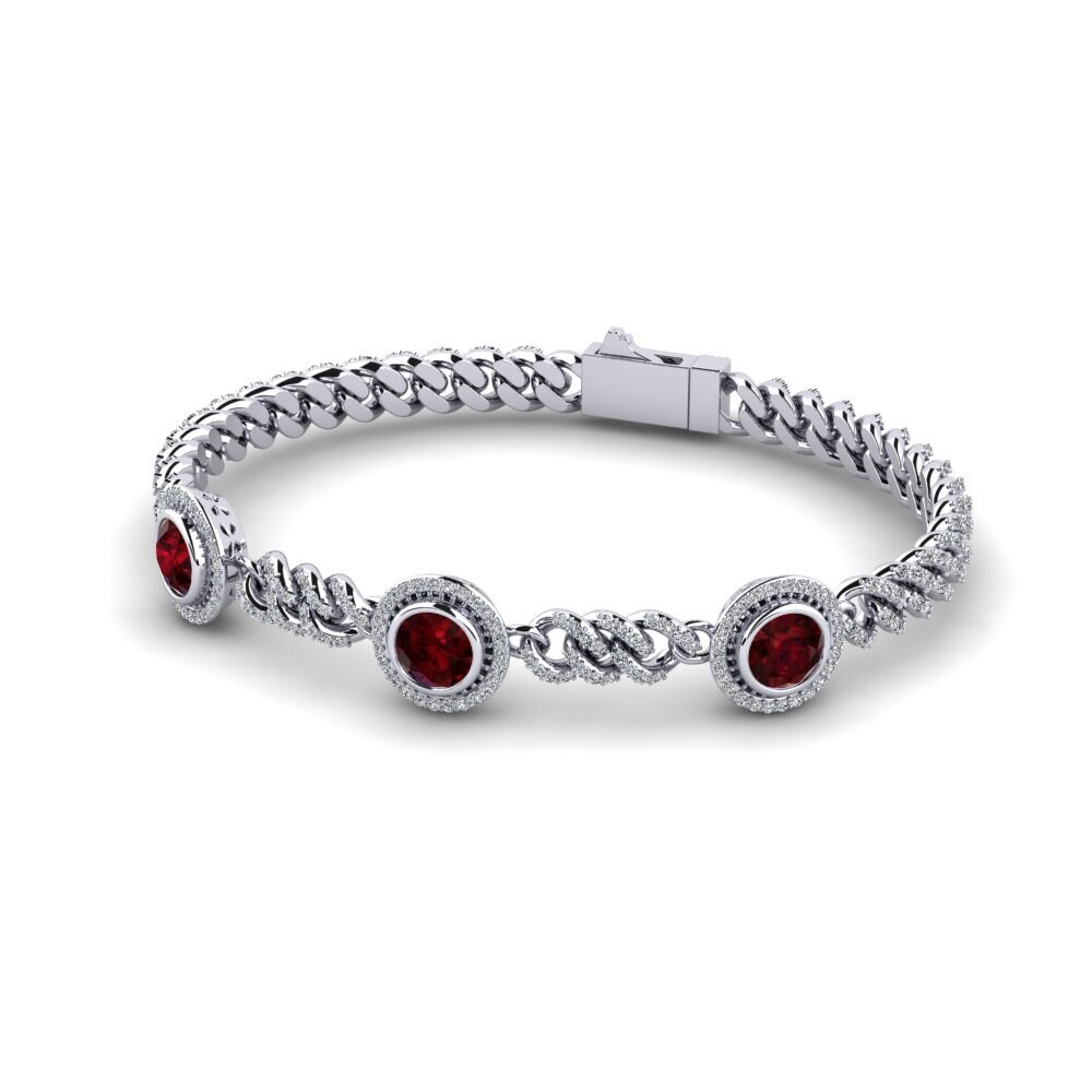 Garnet Women's Bracelet Fopyuns