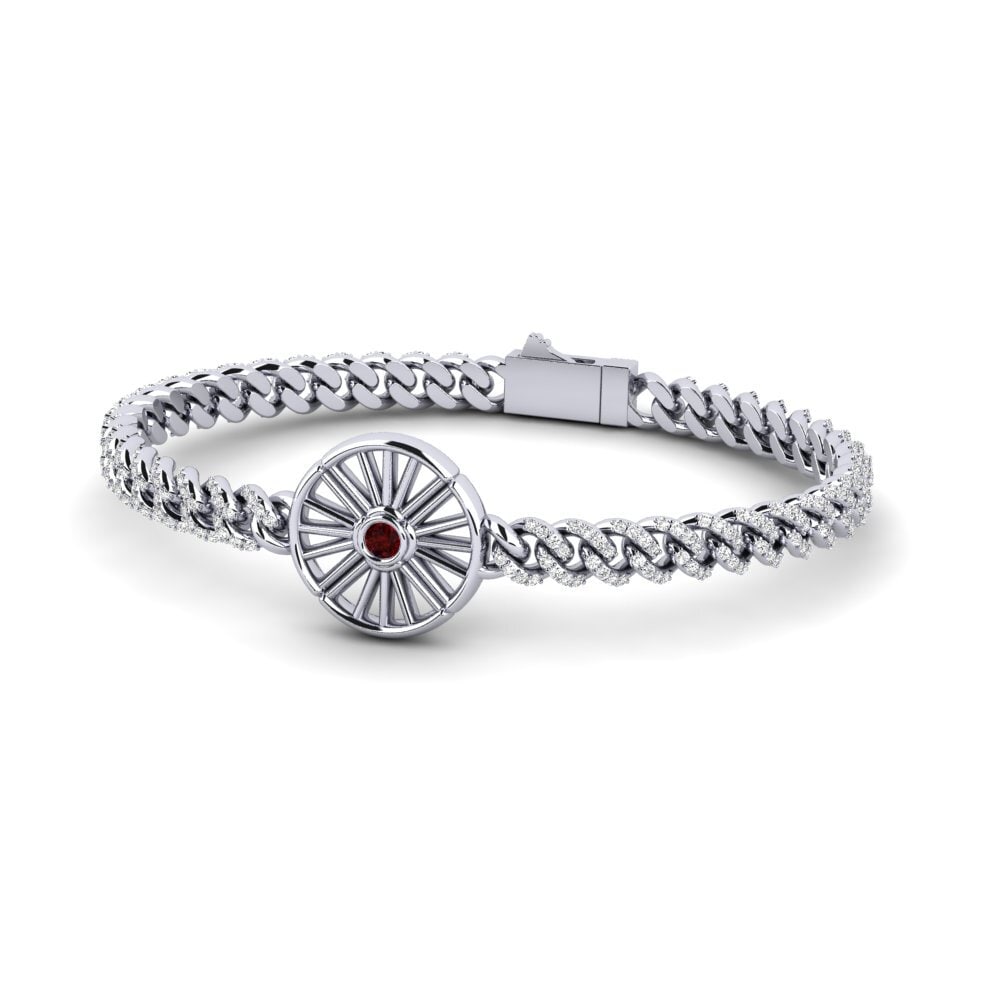 Granat Damen armband Guplocer