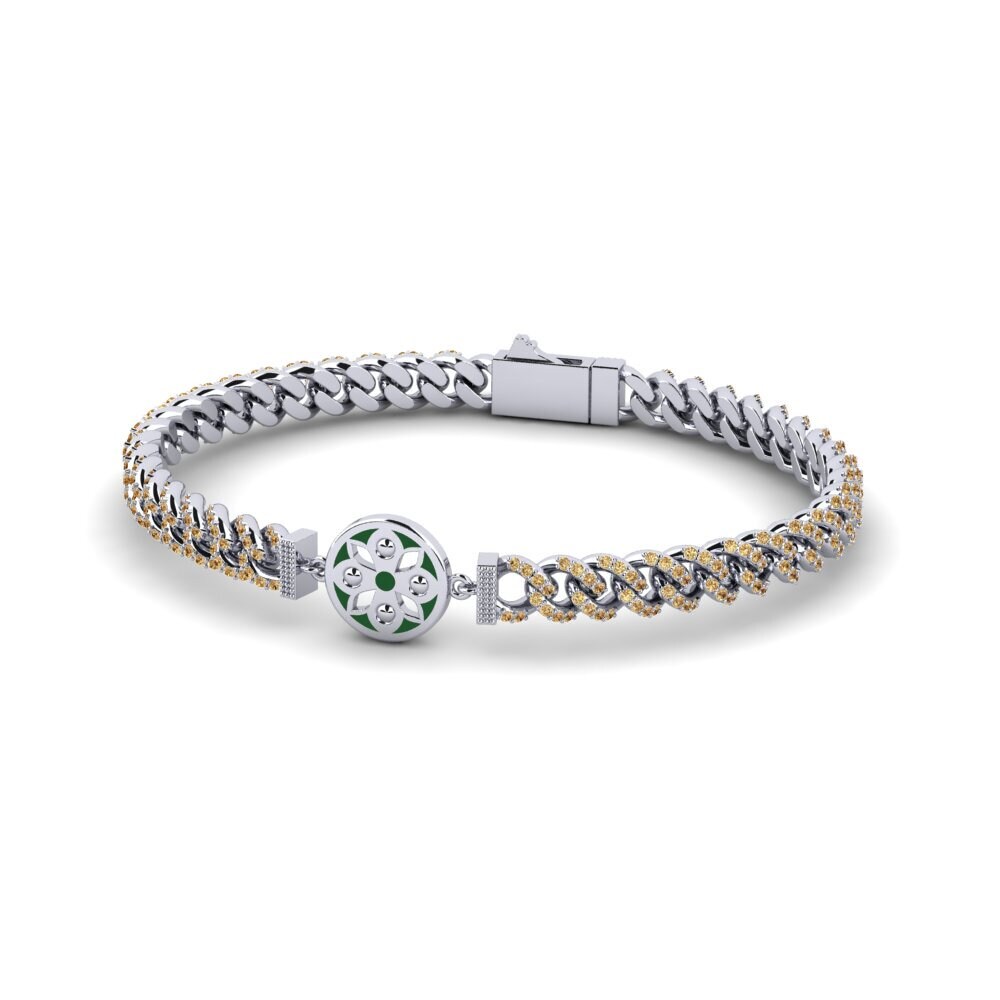 Brown Diamond Women's Bracelet Hapted