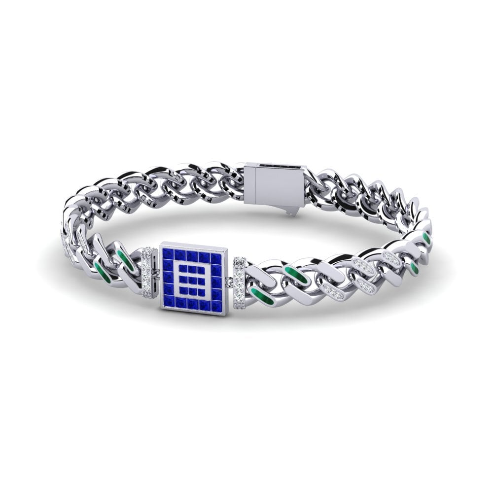 Saphir Damen armband Mincop