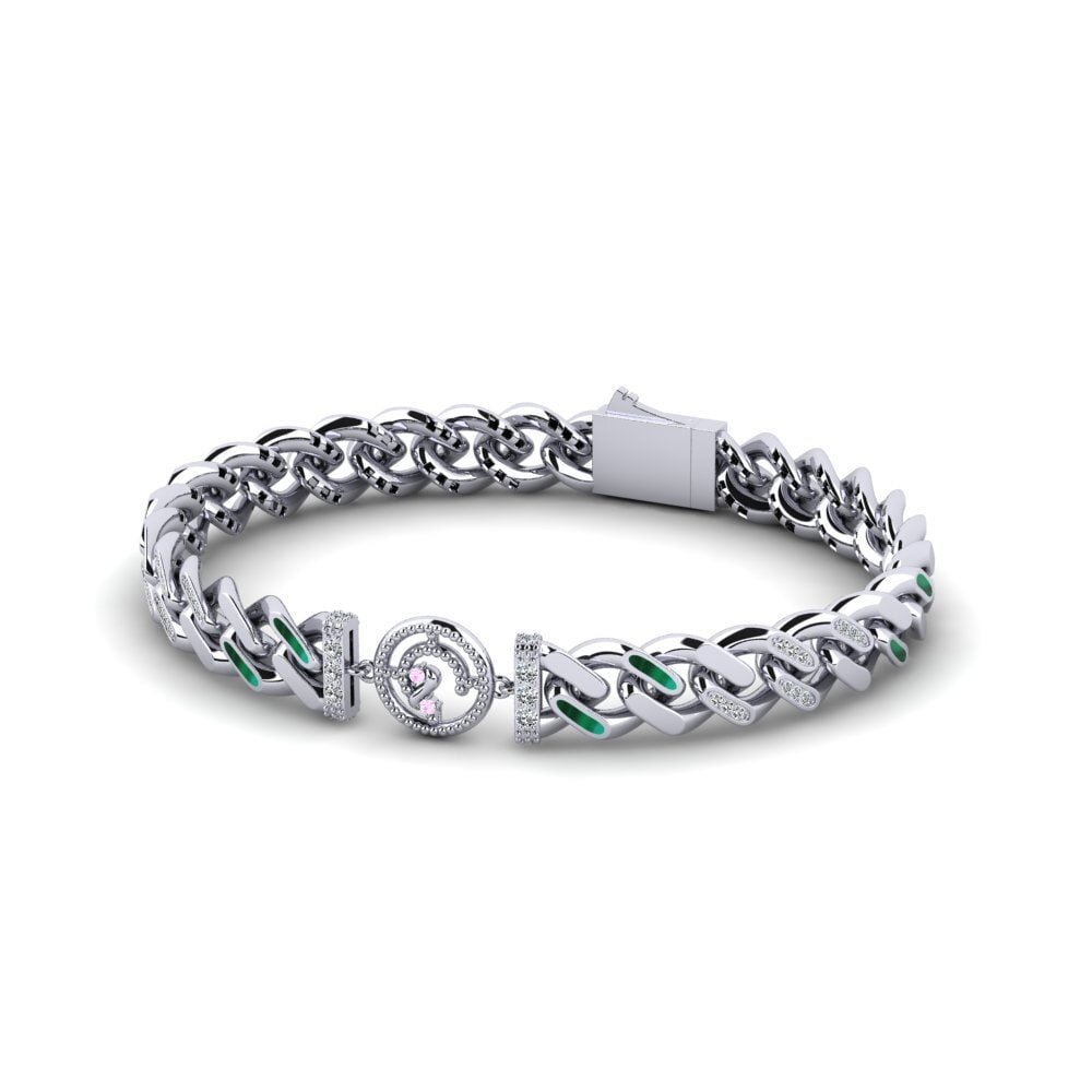 Pink Sapphire Women's Bracelet Oclate