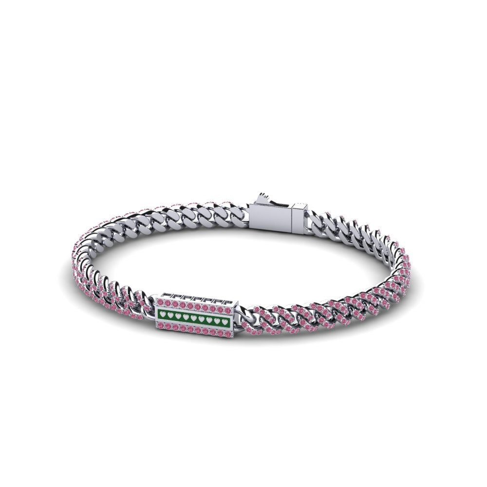 Rhodolite Garnet Women's Bracelet Pantaj