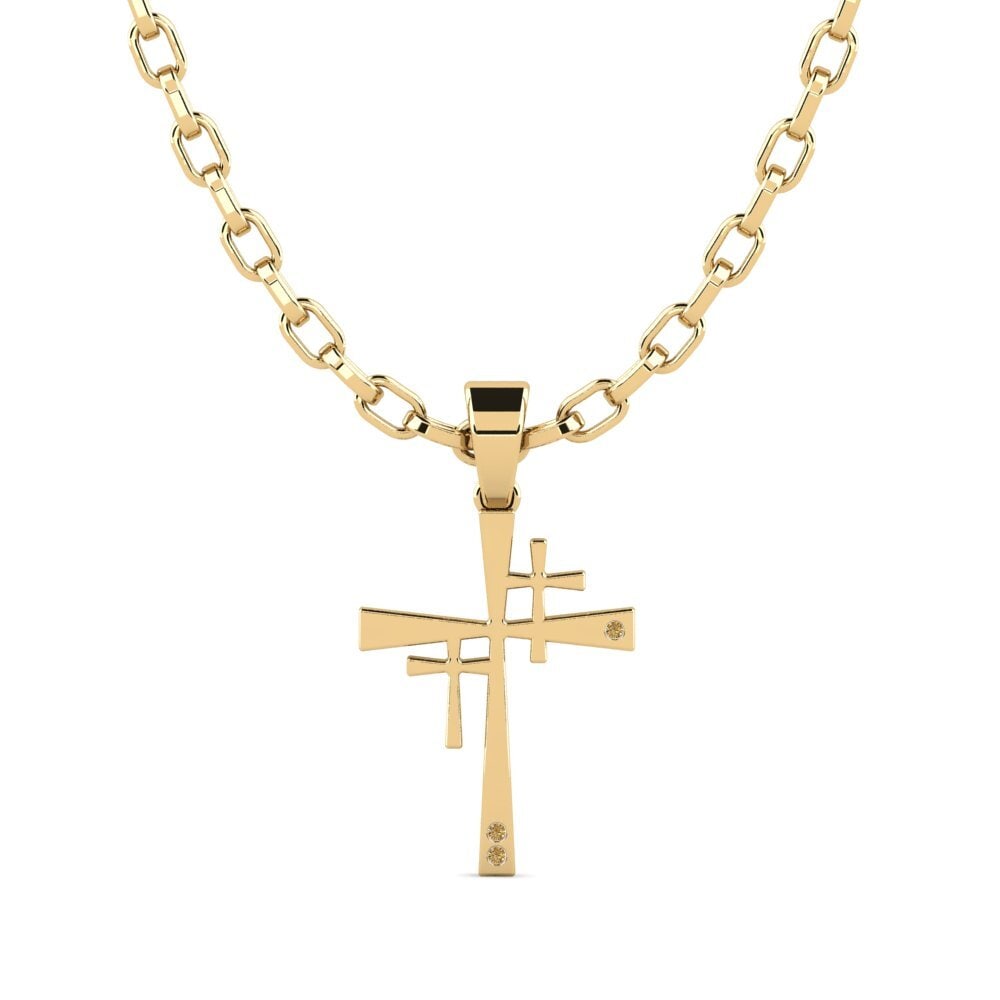 Brown Diamond Men's Pendant Leapt