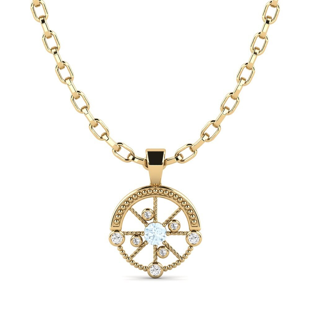Aquamarine Men's Pendant Oiliest