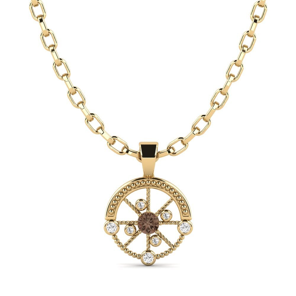 Smoky Quartz Men's Pendant Oiliest