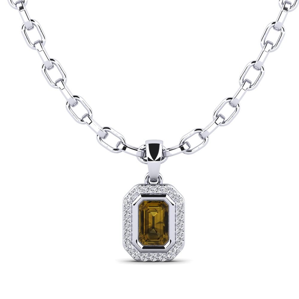 Brown Zircon Men's Pendant Torm