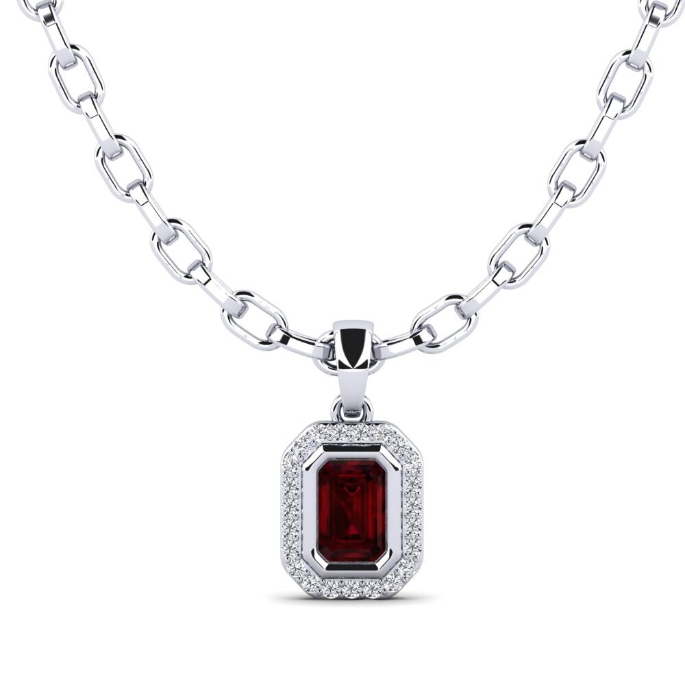 Garnet Men's Pendant Torm