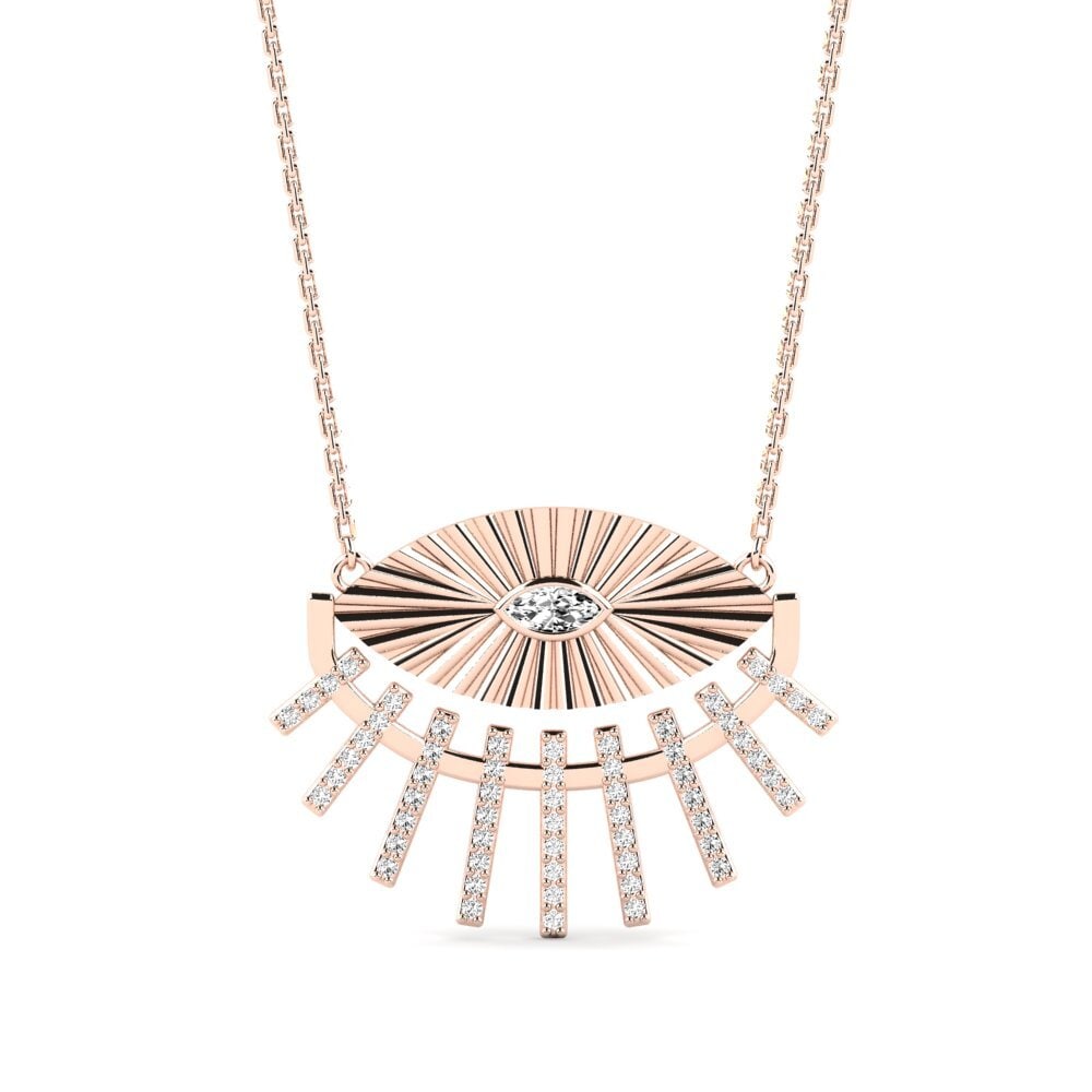 Moissanita Collar de Mujer Martiale