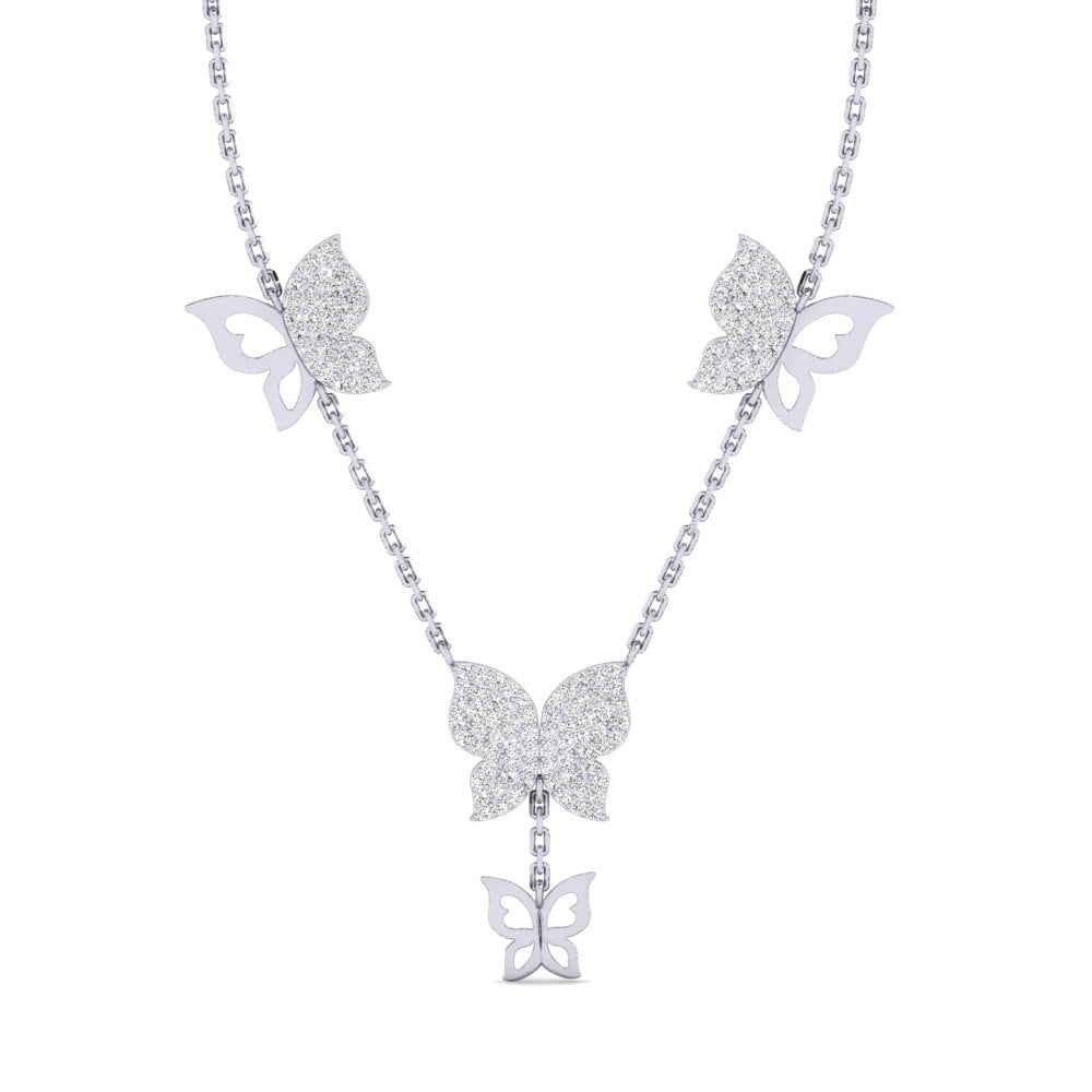 Moissanite Women's Necklace Meteris