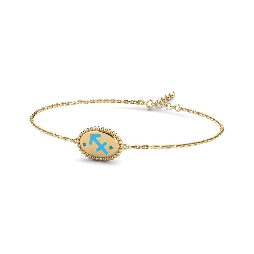 Blue Diamond Women's Bracelet Seete - Sagittarius