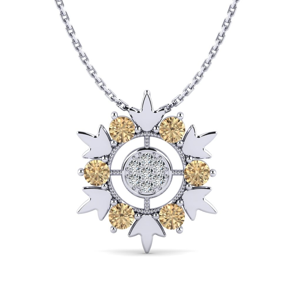 Brown Diamond Women's Pendant Colifa