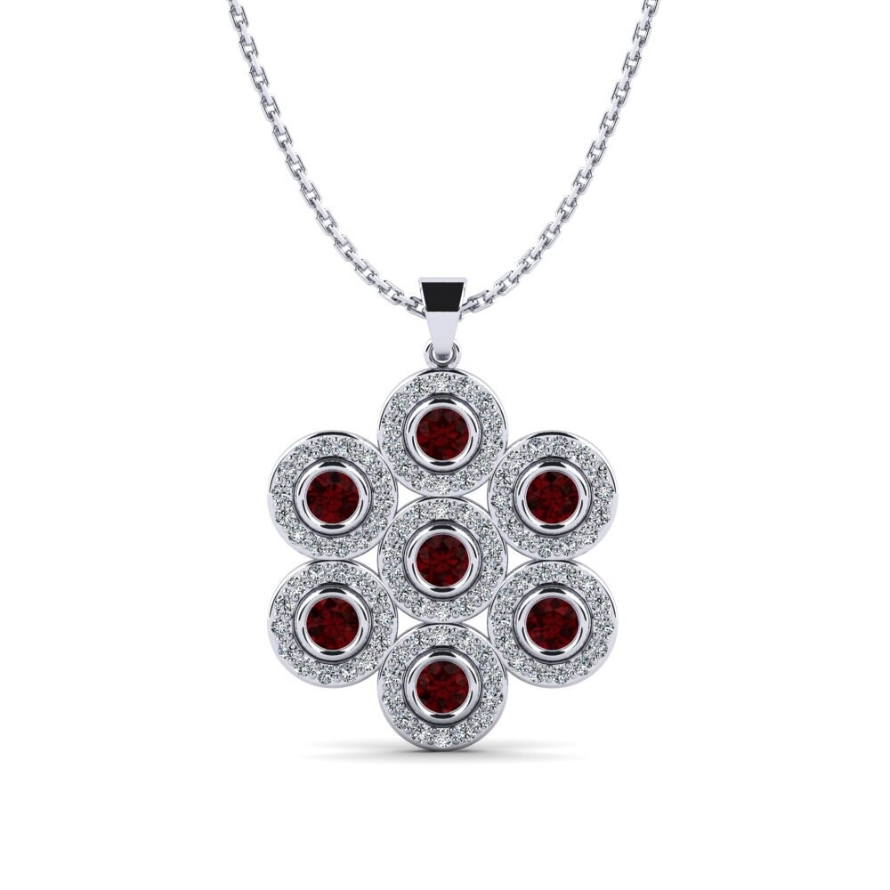 Garnet Women's Pendant Exactly