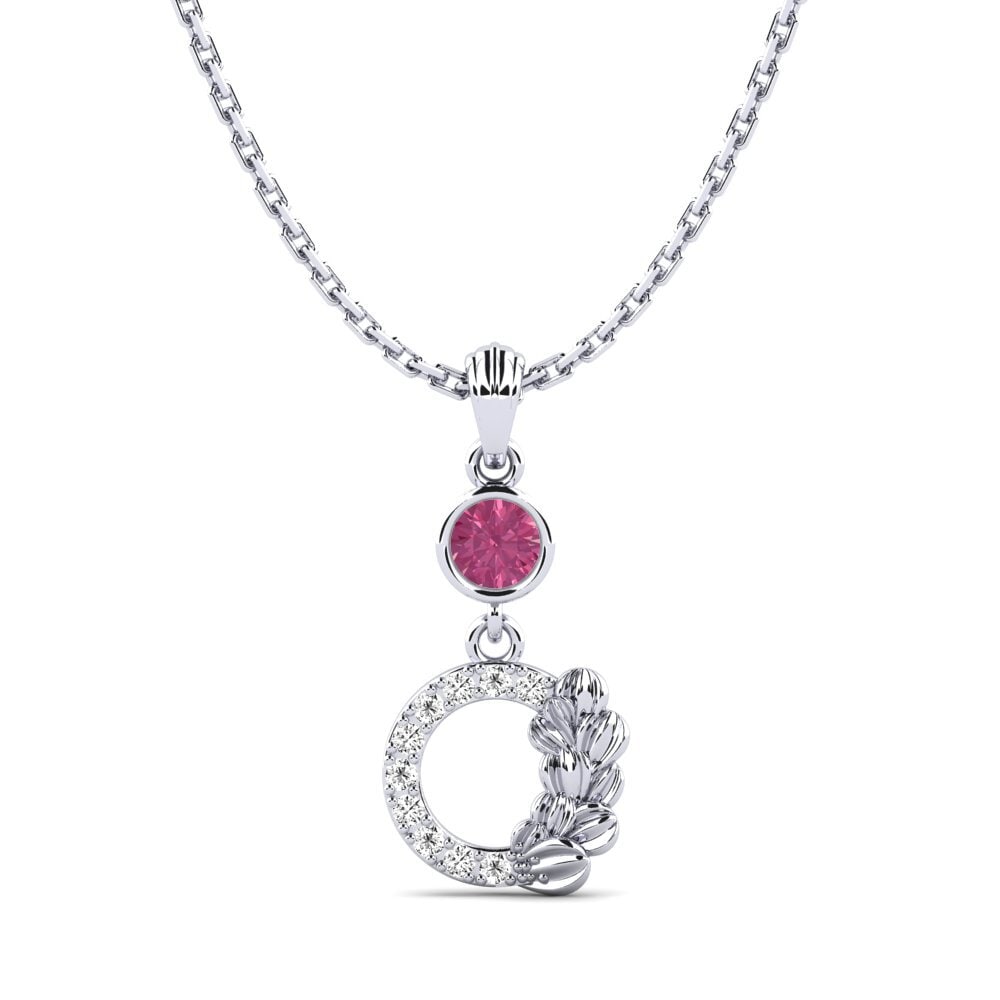 Pink Tourmaline Women's Pendant Linsh