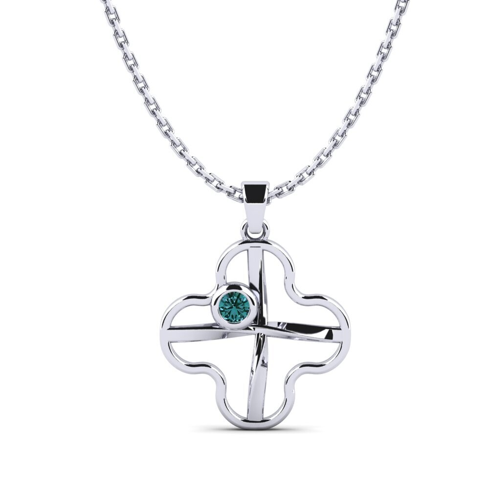 Blue Diamond Women's Pendant Loreana