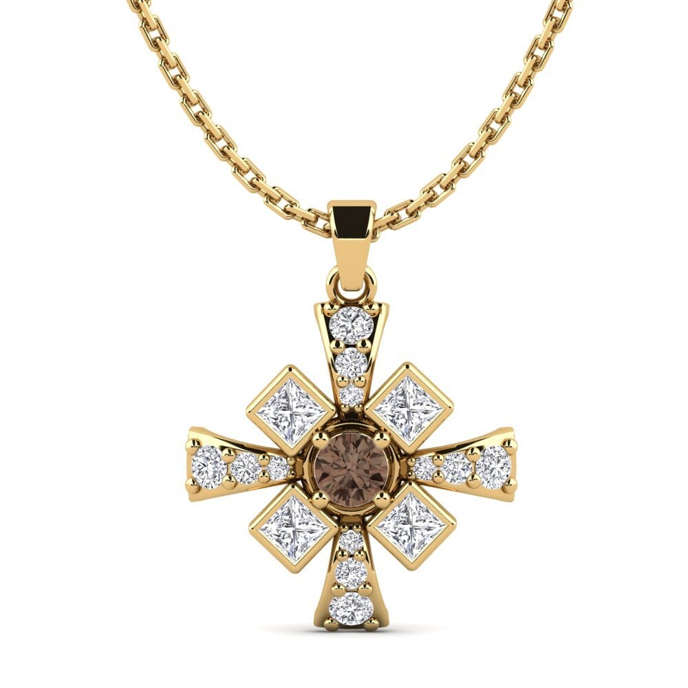 Smoky Quartz Women's Pendant Malcha