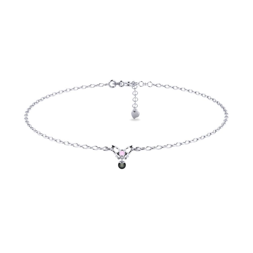 Zaffiro Rosa Cavigliera da donna Keely