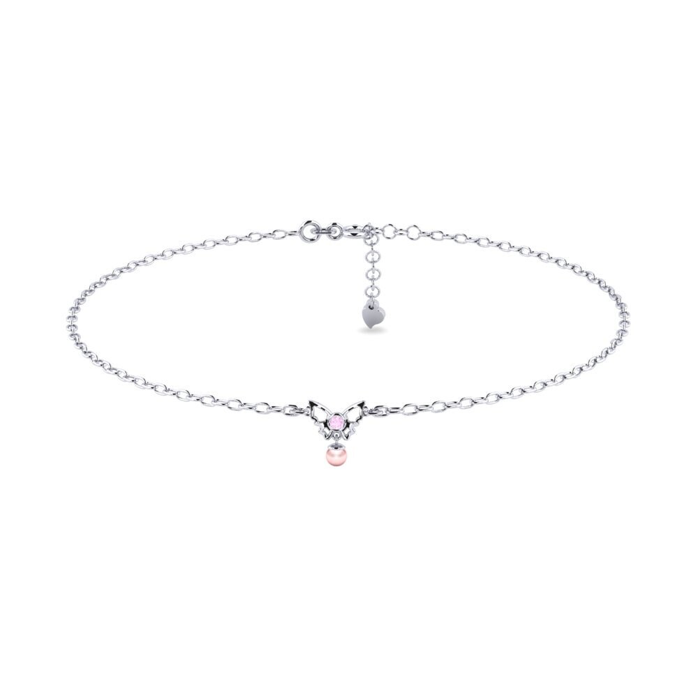 Zaffiro Rosa Cavigliera da donna Keely