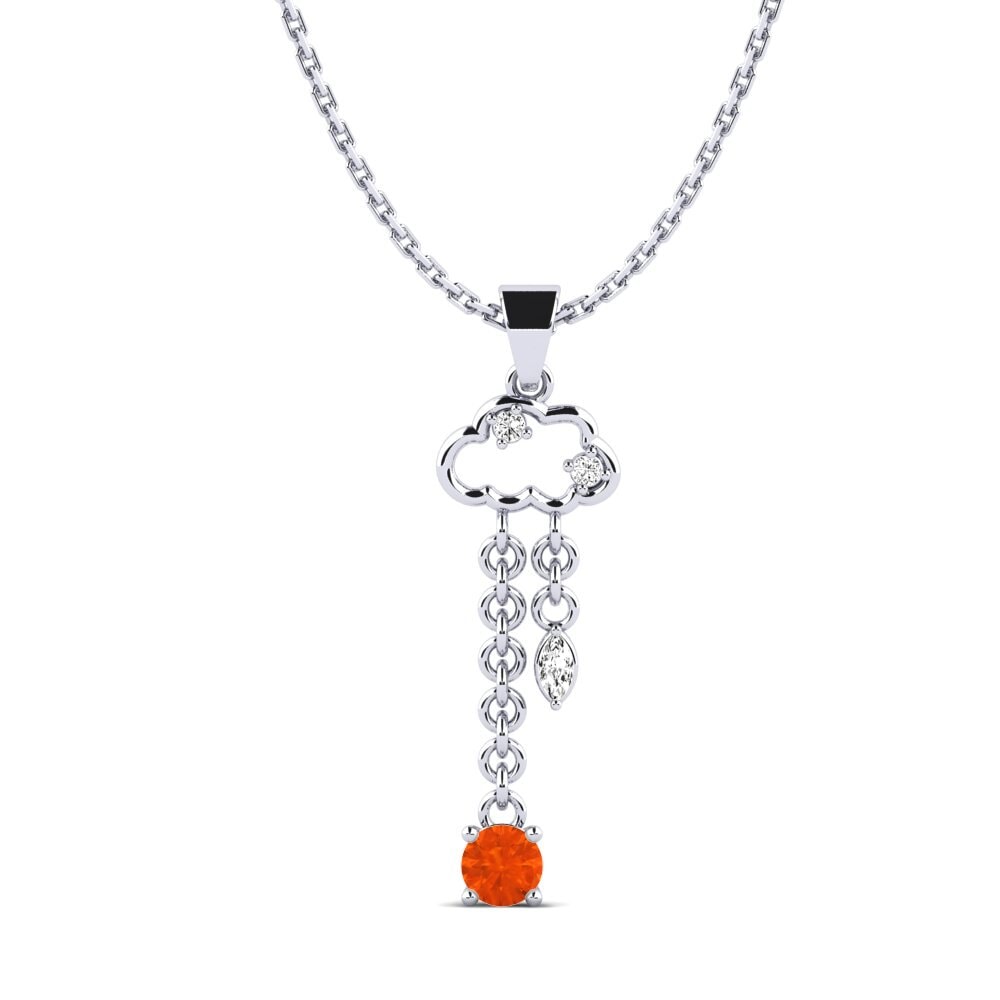 Fire-Opal Women's Pendant Alpe