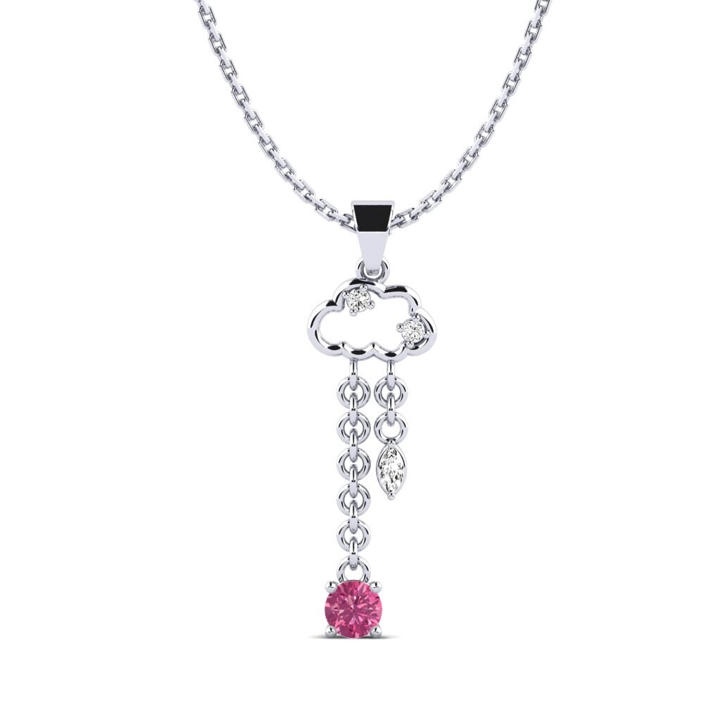 Pink Tourmaline Women's Pendant Alpe
