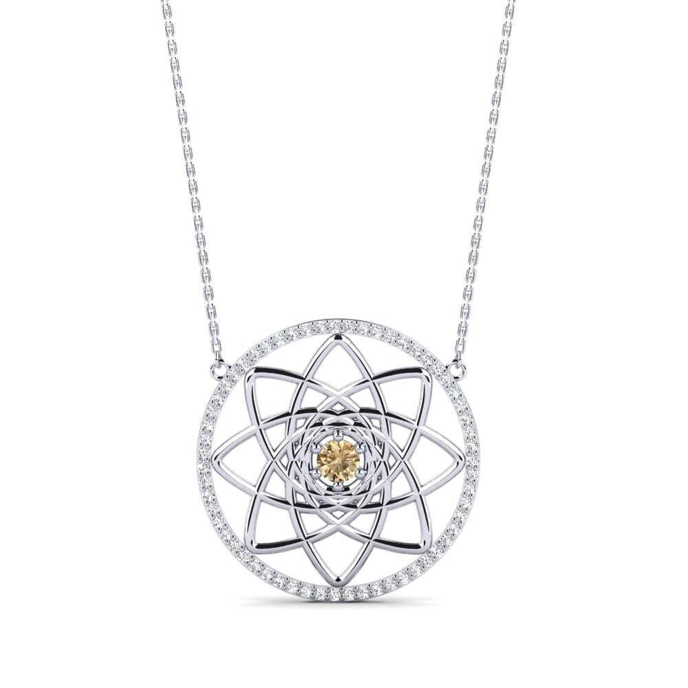 Brown Diamond Women's Necklace Bedver