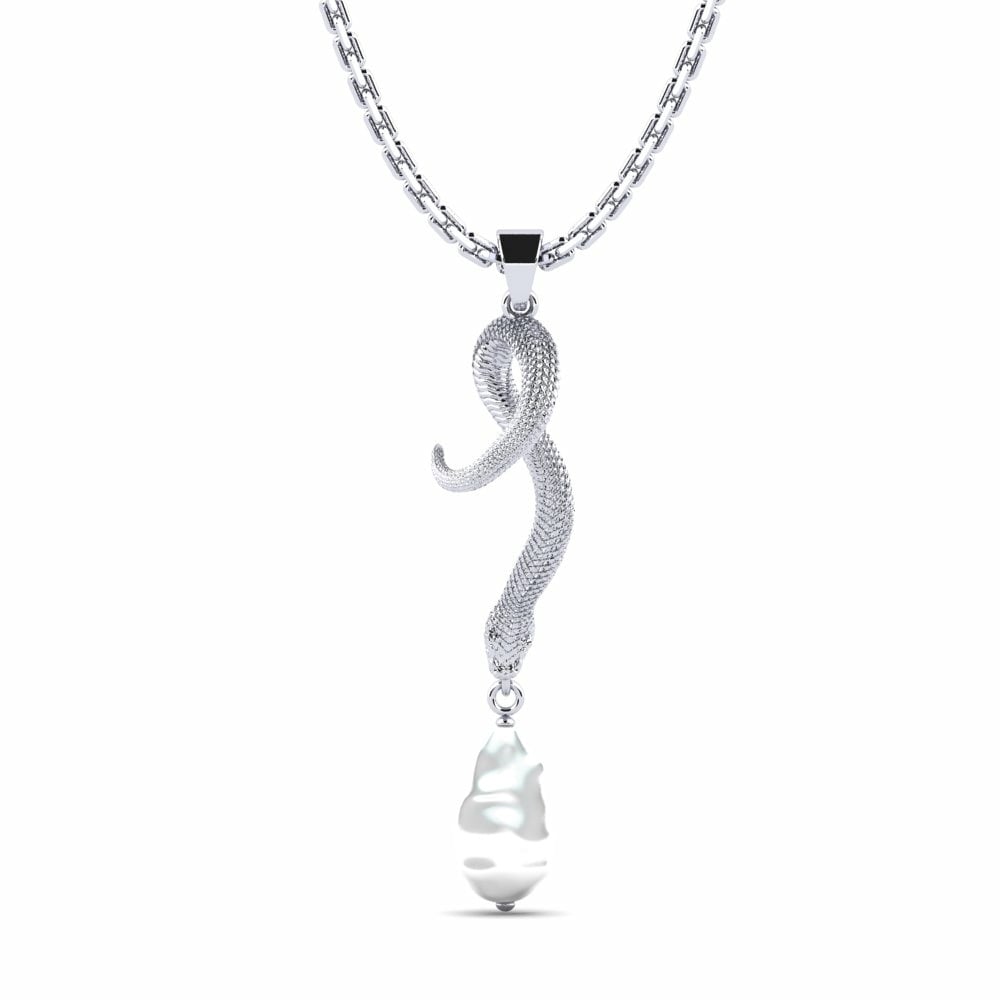 14ct White Gold Women's Pendant Bellbe