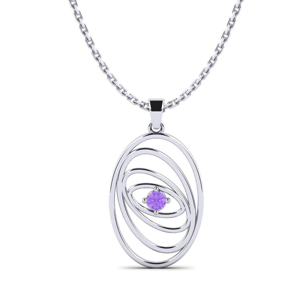 Amatista Colgante de Mujer Bluey
