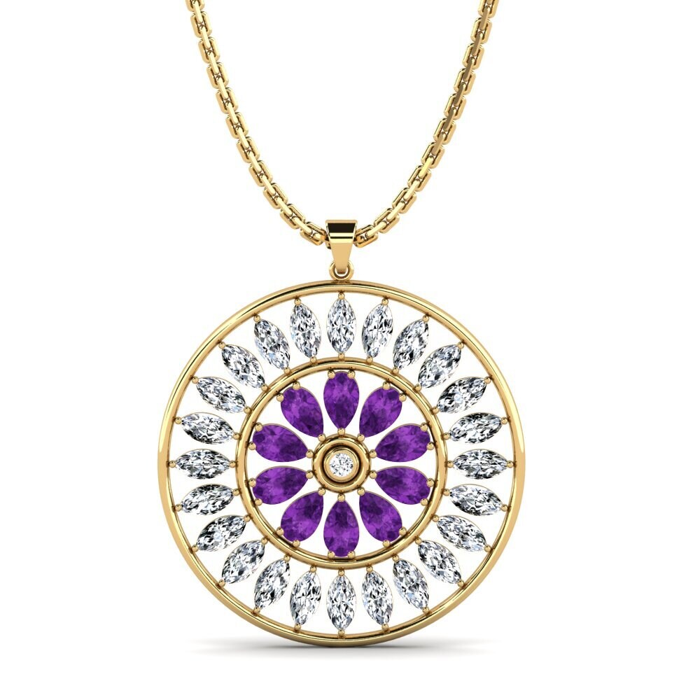 Amethyst Women's Pendant Glamae