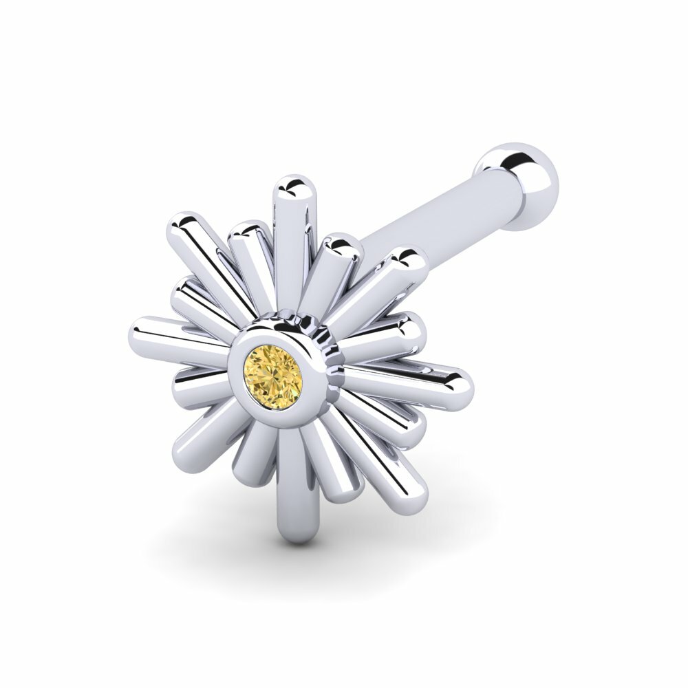 Piercing Nez Aadhya Diamant Jaune