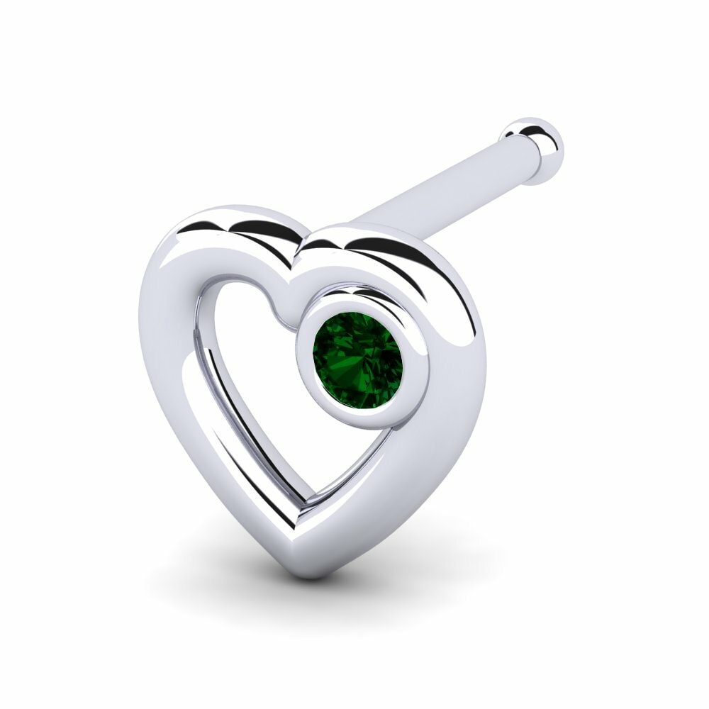 Groene Zirkoon Neus Pin Aciras