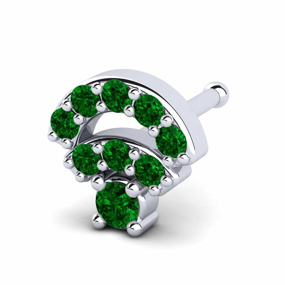 Groene Zirkoon Neus Pin Advoter