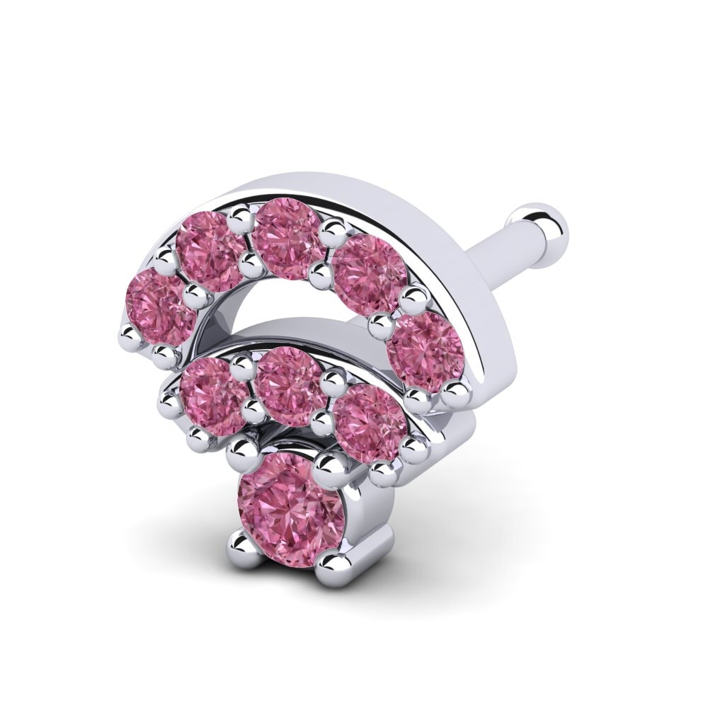Grenat de Rhodolite Piercing Nez Advoter