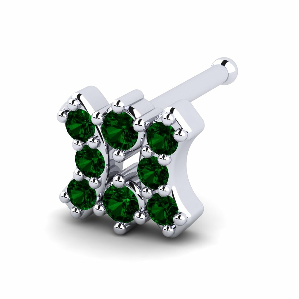 Groene Zirkoon Neus Pin Aferra