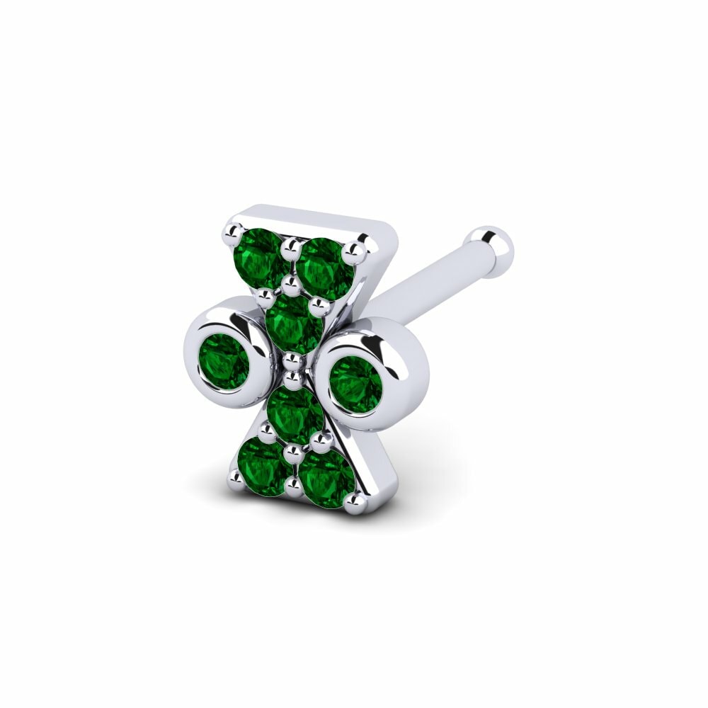 Groene Zirkoon Neus Pin Affis