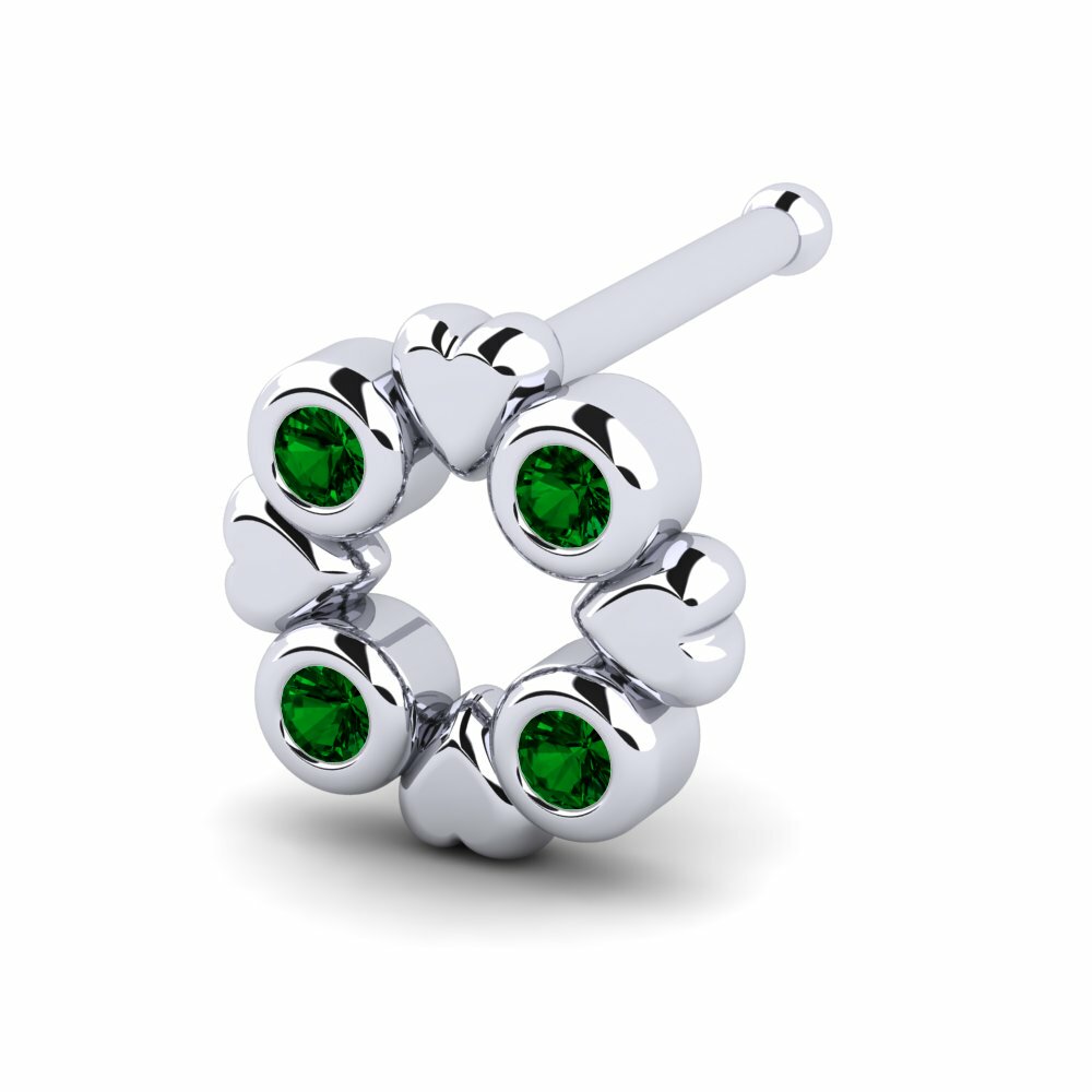 Groene Zirkoon Neus Pin Ationsers